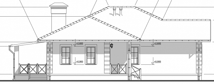 56 проект - Практичный и уютный дом